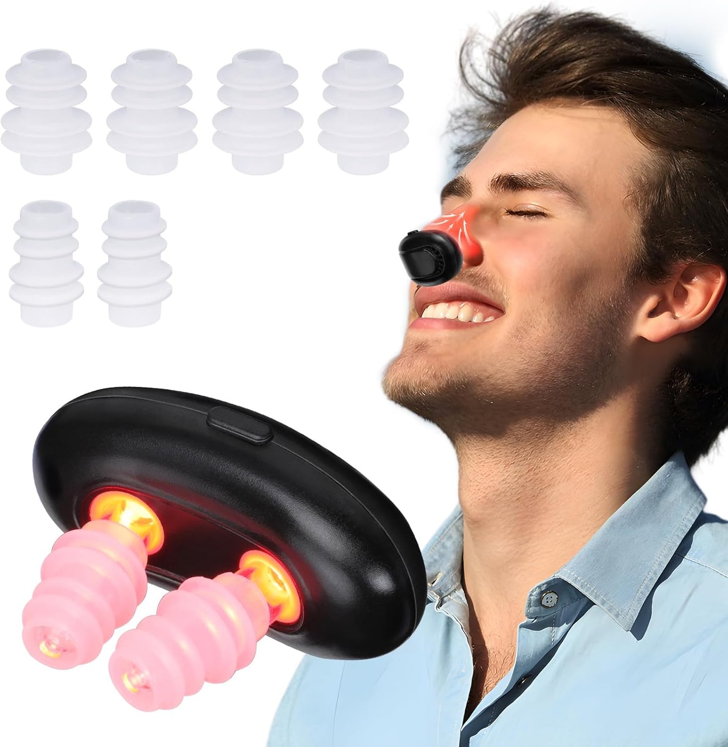LushSter™ Cordless Nasal Red Light Therapy Device