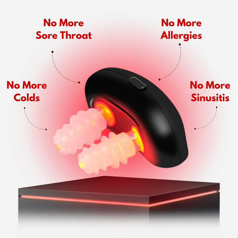 LushSter™ Cordless Nasal Red Light Therapy Device